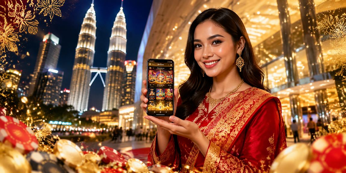 Pengguna Kuala Lumpur mengakses akaun j34d melalui aplikasi kasino mudah alih