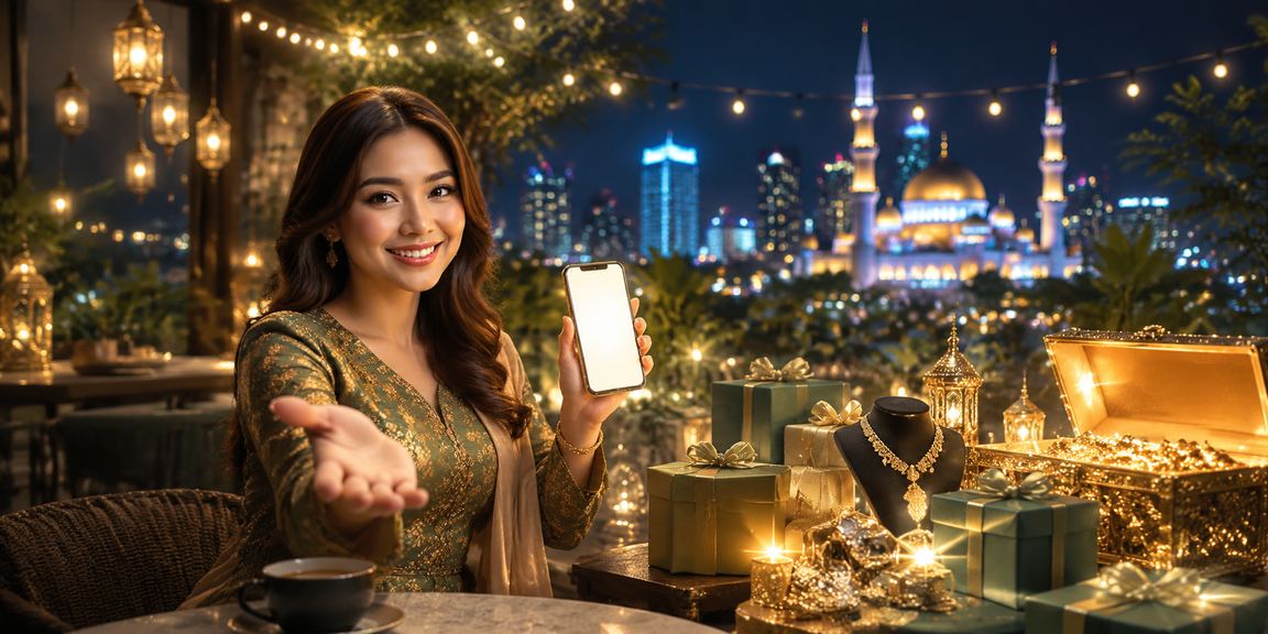 Pengguna Selangor menyediakan telefon Android untuk memasang aplikasi j34d semasa Hari Raya